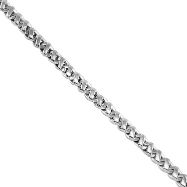 14k White Gold Avianne Link Chain 7 mm